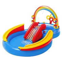 Intex Rainbow Ring Inflatable Play Center 117 X 76 X 53 For Ages 2+ on sale Intex Rainbow Ring Inflatable Play Center 117 X 76 X 53 For Ages 2+ on sale