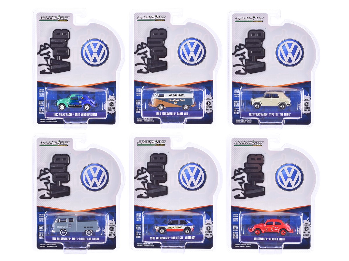 1/64　Club Vee-Dub　シリーズ20　全6種セット Club Vee-Dub Series 20 Set of 6 pieces 1/64 | eBay
