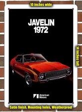 Metal Sign - 1972 AMC Javelin