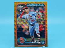 Irving LOPEZ 2024 Topps Chrome Rookie Gold Wave SP /50