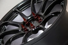 20" 12X1.5 Aodhan XT92 SPIKED Lug Nuts RED FIT AVID.1 MIRO Cosmis Racing ROTA