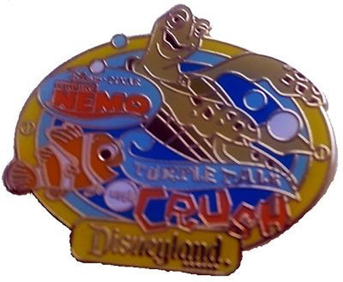 Disneyland FINDET NEMO Nemo und Crush Pin **RAR** - Bild 1 von 1