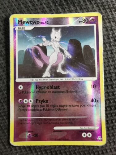 Carte Pokémon Mewtwo Holo Reverse 11/146 Diamant & Perle Éveil Des Légendes - Photo 1/5