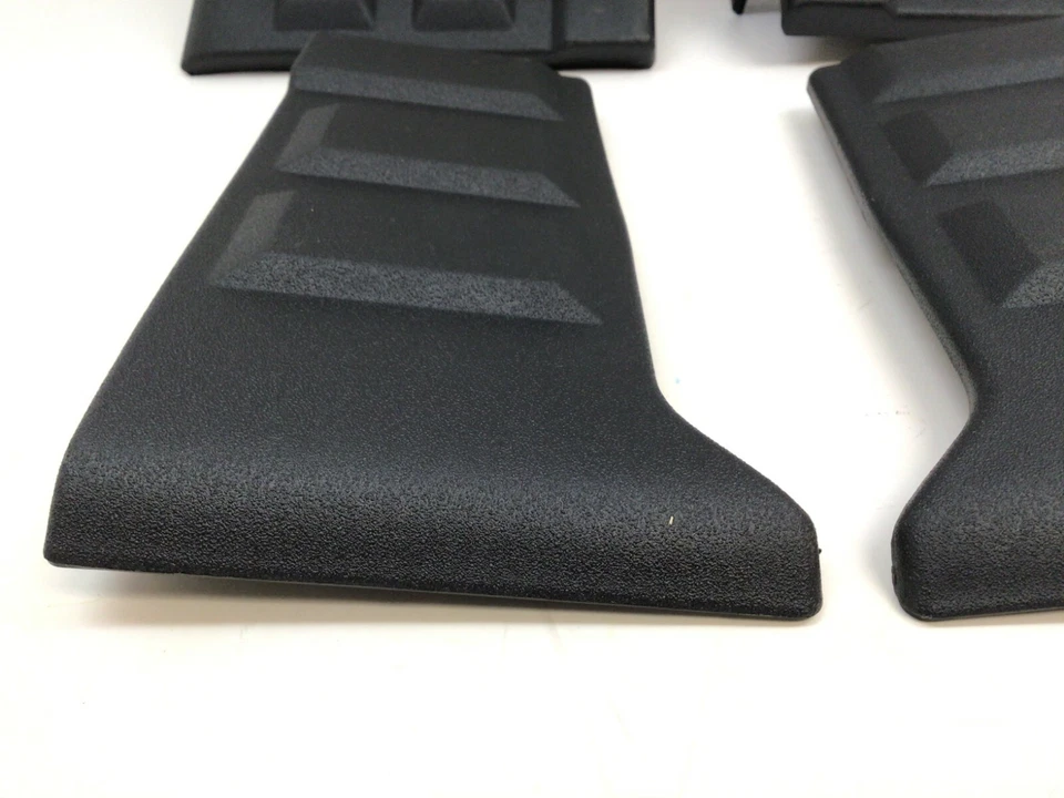 Dodge Ram 1500 2010-2019 cubierta de riel de plataforma de esquina juego de 4 tapas molduras nuevas OEM Foto 4 de 4