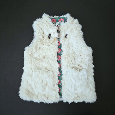 Matilda Jane 16 Once Upon A Time Snow Queen Reversible Furry Vest LA1-147