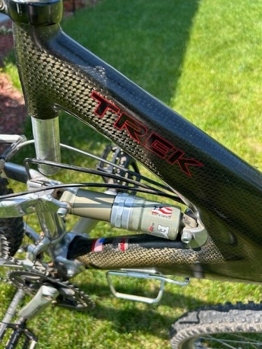 Trek Y22 OCLV Carbon 26" Full Suspension Mtn Bike Shimano XT Fox Alps bomber - Picture 12 of 14