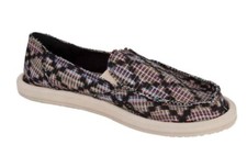 Sanuk Women's Donna Weave Black MULTI Loafers Slip On Shoes 1107332 SZ 8- NWT