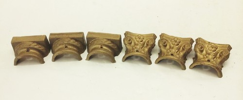 Vtg antique Sessions mantel mechanical wind up clock columns pillars - Picture 17 of 20