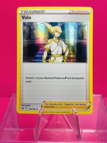 Volo 169/196 | SWSH - Lost Origin | Holo Rare | Pokemon NM