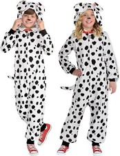 Dalmatian Zipster Puppy Dog Animal Jumpsuit Fancy Dress Halloween Child Costume