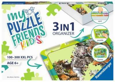 Ravensburger 132652 3in1 Puzzle Organizer Grün/Gelb 100 - 300 Teile XXL - Bild 1 von 2