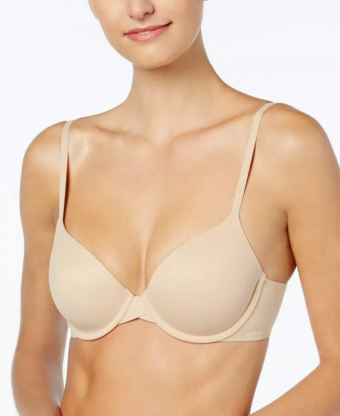 CALVIN KLEIN PERFECTLY FIT BARE WOMEN'S BRA ASSORTED SIZES NEW