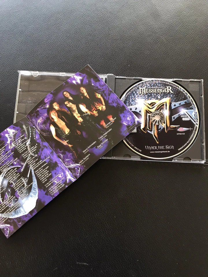 MESSENGER  -   Under The Sign  , CD  2017 ,   Hard Rock , Heavy Metal  , wie NEU - Bild 3 von 4