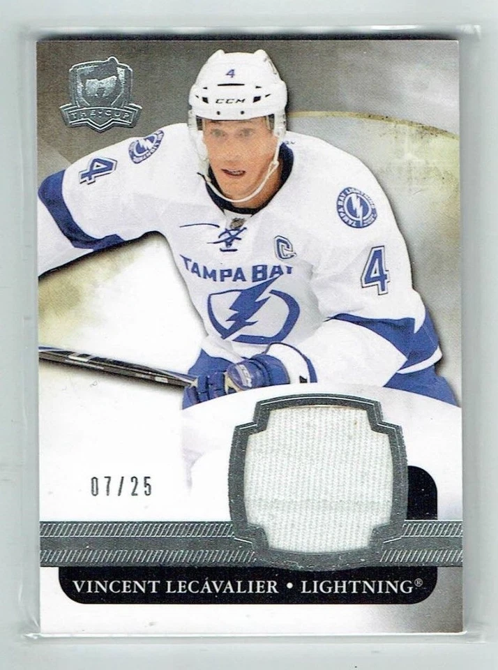 11-12 UD Upper Deck The Cup Vincent Lecavalier /25 Jersey - Image 1 of 1