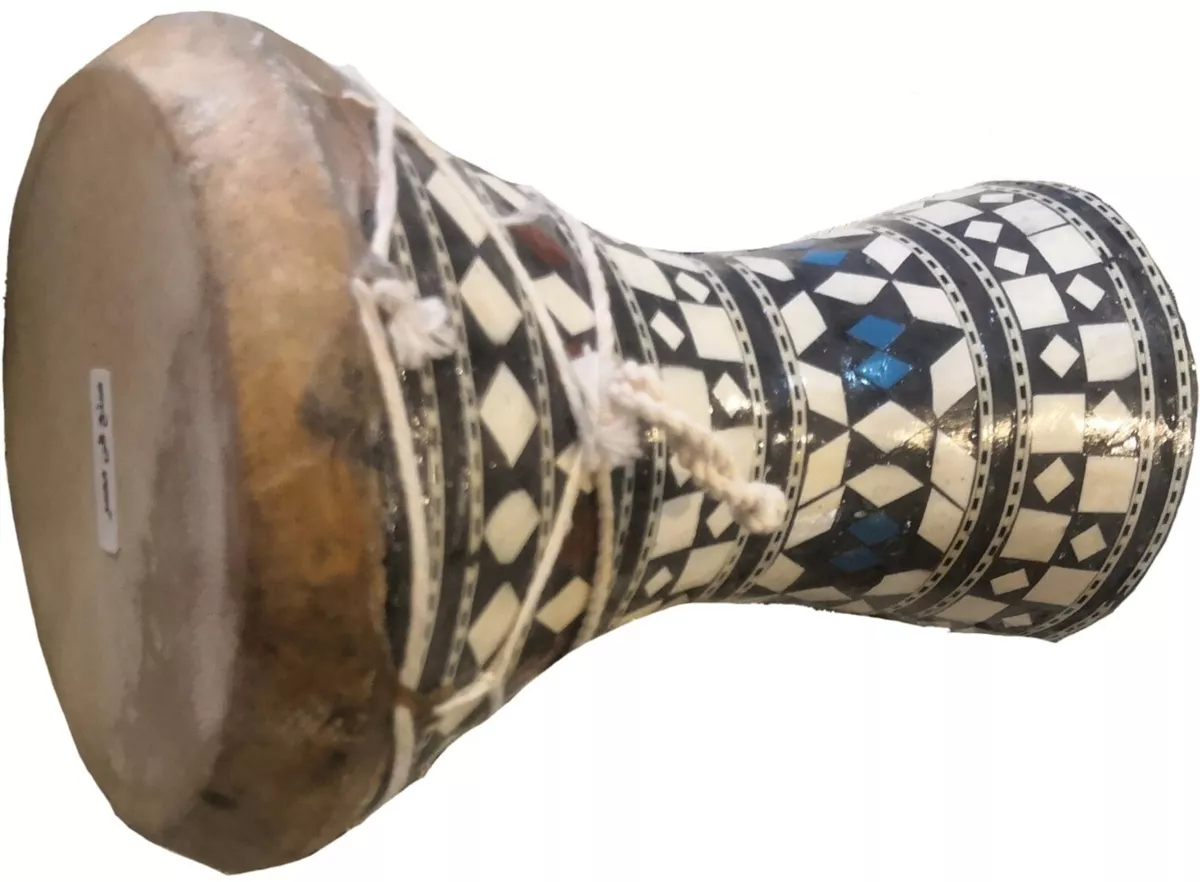 Egyptian Wooden Darbuka Doumbek Drum Eastern music Kids Size
