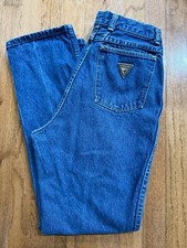 Vintage Women Size 14 Misses Wrangler High Rise Western Jeans USA Triangle Logo