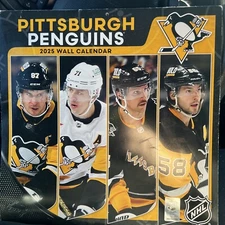 Turner Licensing,  NHL Pittsburgh Penguins 2025 Wall Calendar