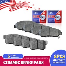 Front Rear Ceramic Brake Pads For 2006 2007 2008 2009 2010 2011 Honda Civic Front Rear Ceramic Brake Pads For 2006 2007 2008 2009 2010 2011 Honda Civic