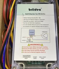 Briidea Soft Starter Enables Easy Start an A/C & Appliances on RV Power