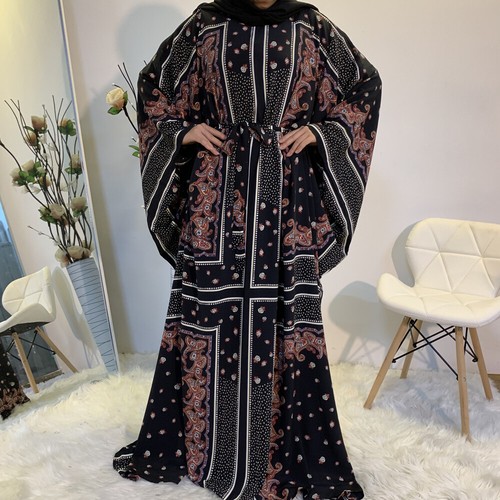 Vestido Farasha con capucha Abaya Kaftán Dubai Farasha - Imagen 124 de 239