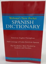 Webster‘s new pocket Spanish dictionary ( NEW )