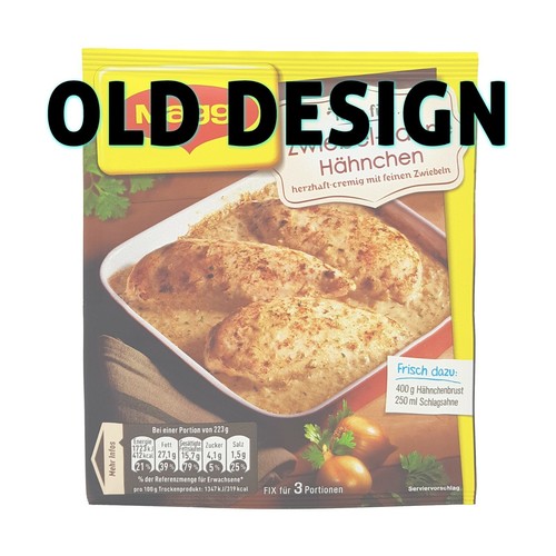 12x Maggi Fix & Fresh 🍲 Zwiebel-Sahne Hänchen onion & cream chicken spice mix - Picture 2 of 2