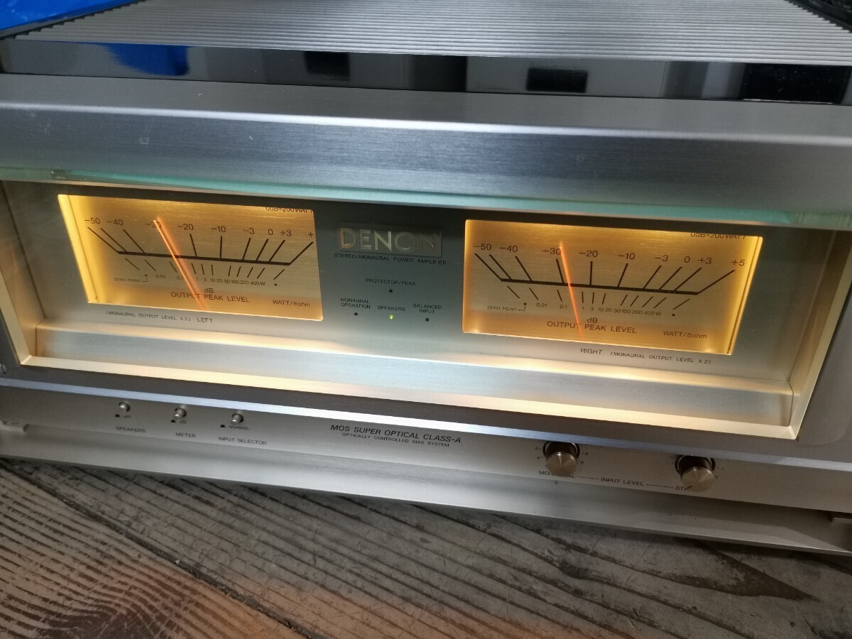 DENON POA-3000RG ステレオ パワーアンプ K6312904