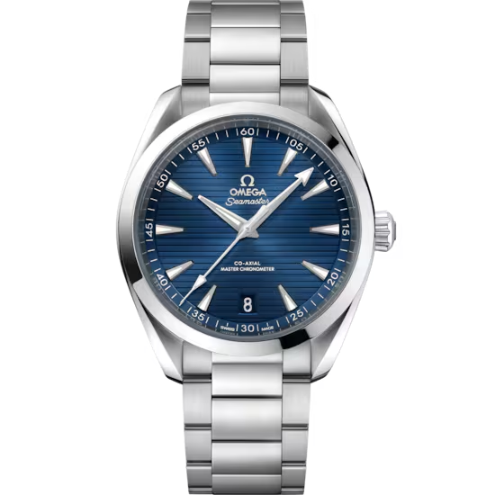 Omega Seamaster Aqua Terra 150M Co-Axial Blue Dial 41mm Watch 22010412103004