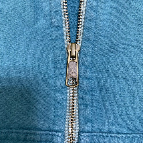 American Giant Full Zip Hoodie Womens XL Blue Pockets 100% Cotton Outdoor - Picture 9 of 15