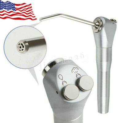 #ad USA Dental 3 Way Air Water Spray Triple Triplex Syringe Handpiece 2 Nozzles Tips $8.90