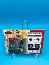 2021-22 Panini Contenders - Game Night Ticket #10 Fred VanVleet