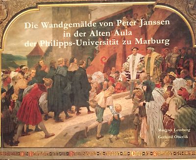 The Wall Paintings in the ''Alte Aula' (great hall) of the Philips Uni. Marburg