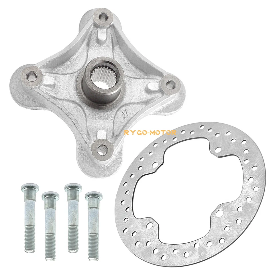 Buje de rueda trasera y rotor de disco para Polaris Sportsman 550 850 1000 Scrambler 850 1000 Foto 3 de 4