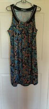 Women's Plus Size Sleeveless Dress Size 1X NY COLLECTION WOMAN