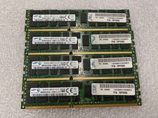 32GB Samsung (4x 8GB) 2RX4 PC3L-10600R DDR3 Server Memory M393B1K70CH0-YH9