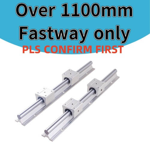 2x SBR12/16/20/25 Linear Guide rails + 4x SBR12/16/20/25UU Linearblocks Set - Picture 10 of 13