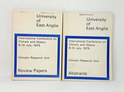 G Farmer / 2 Volume Set International Conference on Climate and History 8-14