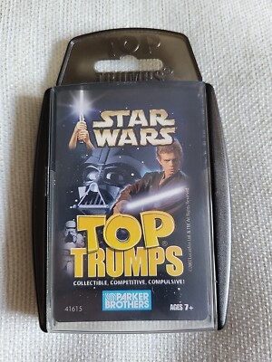Top Trumps Kartenspiel ~ Star Wars ~ 2003 Parker Brothers ~ Hasbro ~ ideales Geschenk