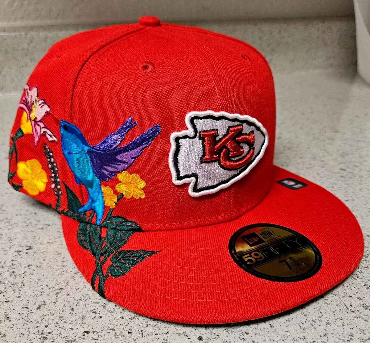 Fitted kansas city chiefs clearance hats