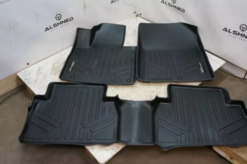 2021 Hyundai Santa Fe Front Rear Floor Mat Rubber Set eBay