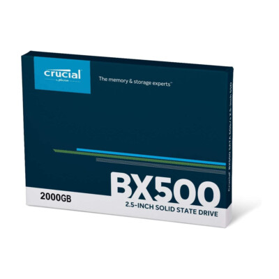 Crucial BX500 2TB 3D NAND SATA 2.5-inch SSD for sale online | eBay