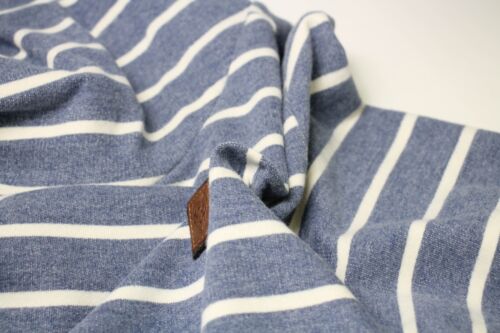 NAKETANO Hoodie Men's LARGE hoodie With Striped Pattern In Marine Melange - Picture 5 of 13