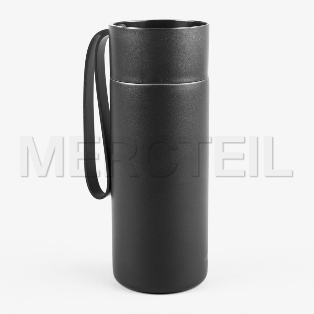 New Genuine Mercedes-Benz Gift AMG Black Matte To Go Thermo Cup Coffee Tea  mug