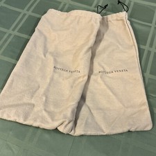 Two BOTTEGA VENETA Drawstring Dust Bag Shoes Storage 15  x8  x