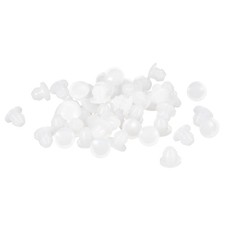 26 Pcs Silicone Hole Plug, Clear Fit for Bottle Pipes 3.5mm Inner Diameter