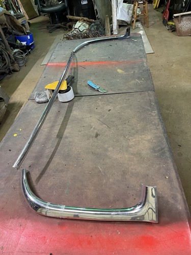 1955 Cadillac Eldorado 2-door Hard Top Front Windshield Stainless