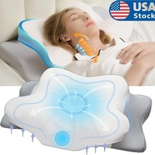 Cervical Pillow for Neck Shoulder Pain Relief Sleep - Ergonomic Contour Pillows