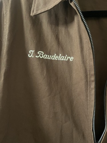 Tyler The Creator Jacket Call Me If You Get Lost Work Jacket Tour Size L Brown - Picture 4 of 6
