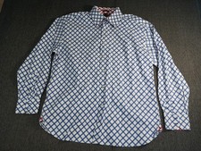 Tommy Hilfiger Mens shirt XL 80's 2ply Fabric 100 Cotton