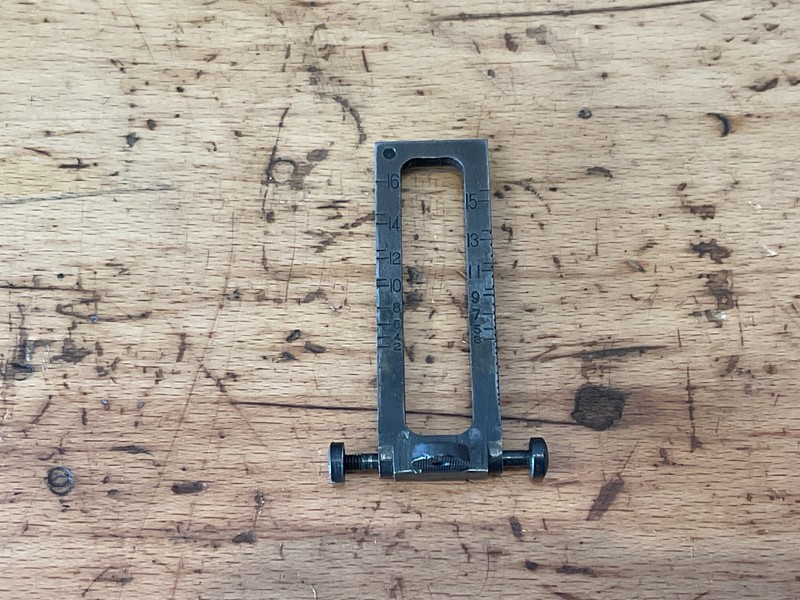 USGI Enfield M1917 Rear Sight Ladder with Axis Screw/Axis Nut **EDDYSTONE**